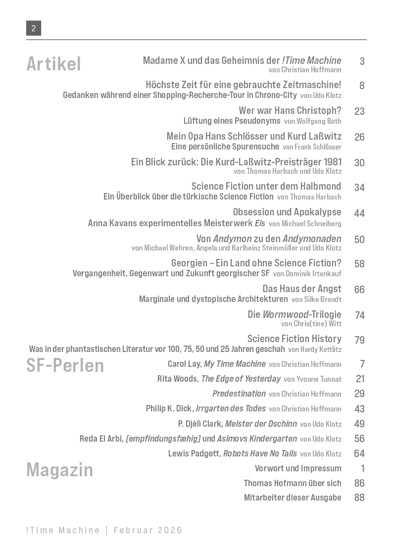 Inhalt !Time Machine 10